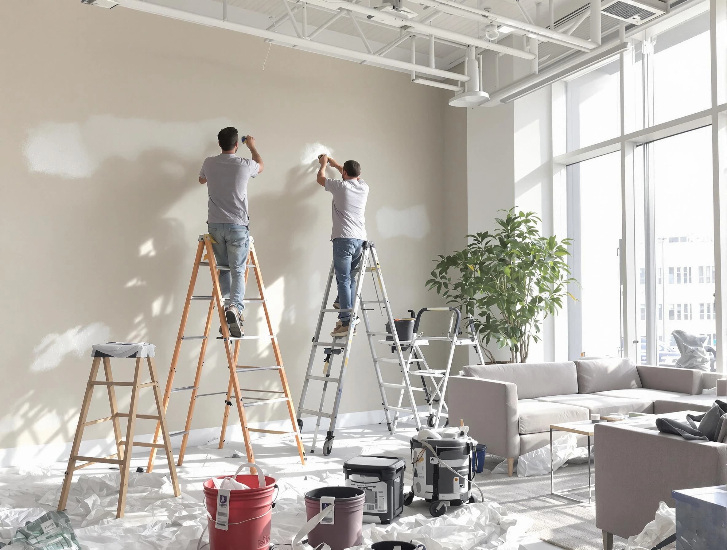 Shaker Heights House Painters delivering commercial painting services in Shaker Heights, OH